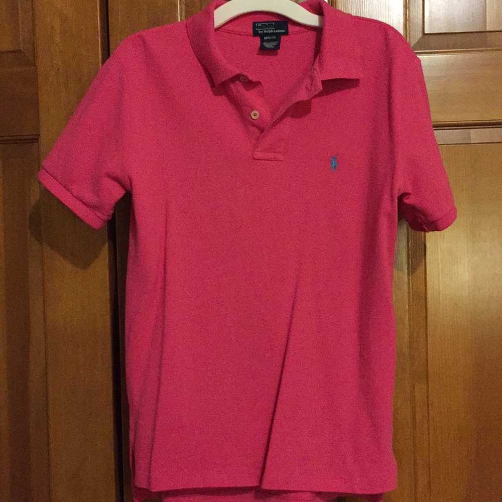 Pink Ralph Lauren polo